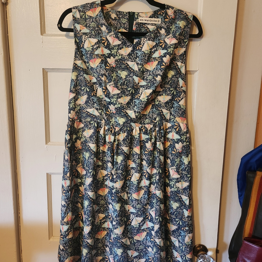 Sm Wardrobe Moth Floral Dress Size Medium